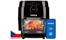 TESLA AirCook & Grill QG800 WiFi - multifunkční digitální horkovzdušná fritéza s grilem