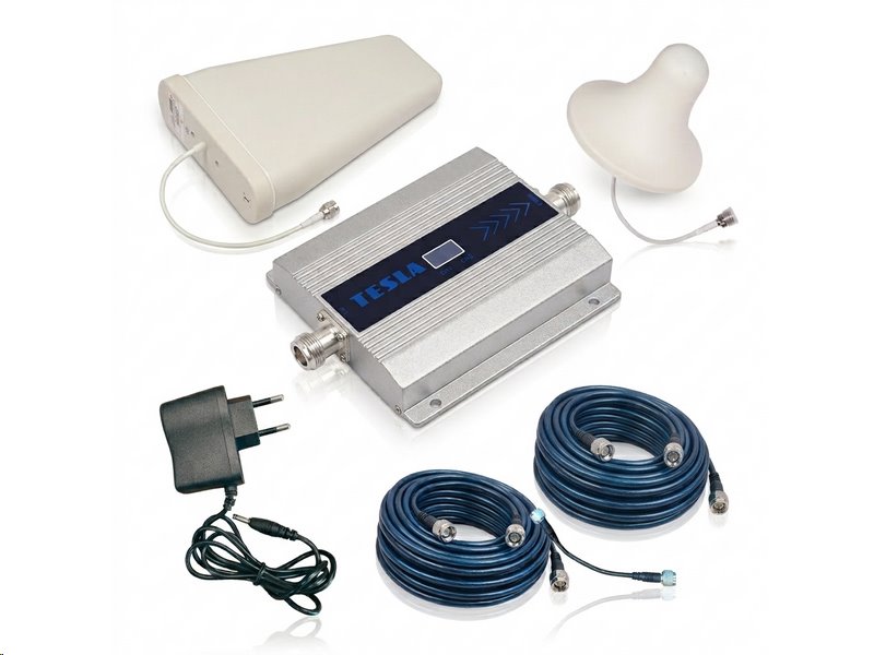 Tesla GSM-LITE zesilovač/opakovač 900/1800 MHz - kompletní sada Tesla GSM-LITE zesilovač/opakovač 900/1800 MHz - kompletní sada