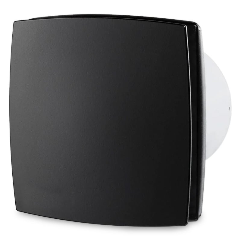 Ventilátor VENTS 100 LDTL BLACK MAT Ventilátor VENTS 100 LDTL BLACK MAT