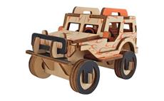 Woodcraft Dřevěné 3D puzzle Jeep 