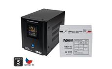 Záložní zdroj MHPower MPU-300-12 UPS 300W 12V čistý sinus + baterie