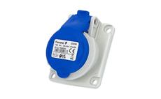 Zásuvka vestavná 23236 IP44-54/230V/16A/3P 6h, šikmá 10°, SpeedPRO