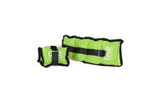 Zátěže na zápěstí a kotníky ONE FITNESS WW02 2 x 1,5 kg zelené